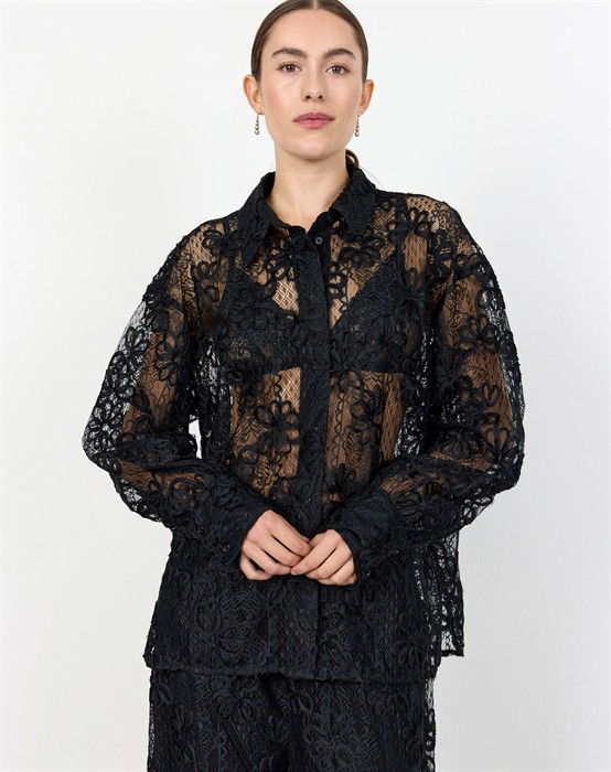 LR-Olera 1 Bluse - Black 